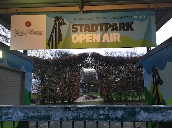 Stadtpark内にあるイベントスペース