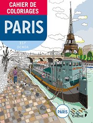 Cahier de coloriages Paris petit format (フランス語) ペーパーバック