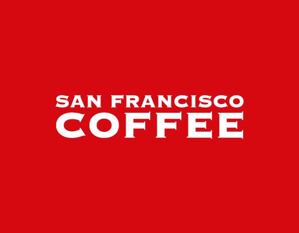 コーヒーチェーン「SAN FRANCISCO COFFEE」のロゴ