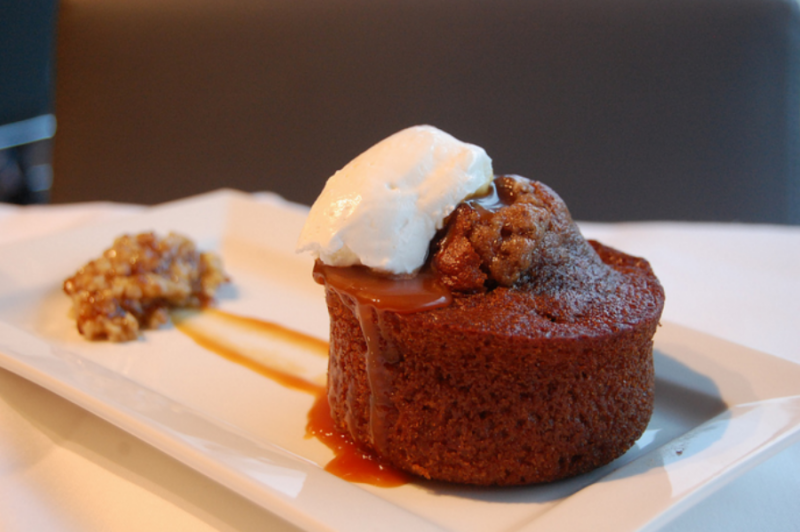 Sticky toffee puddingの写真です