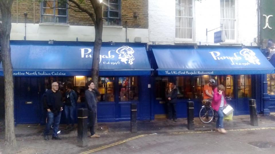 ロンドンで評判のインドカレー店「Punjab」に行ってみた