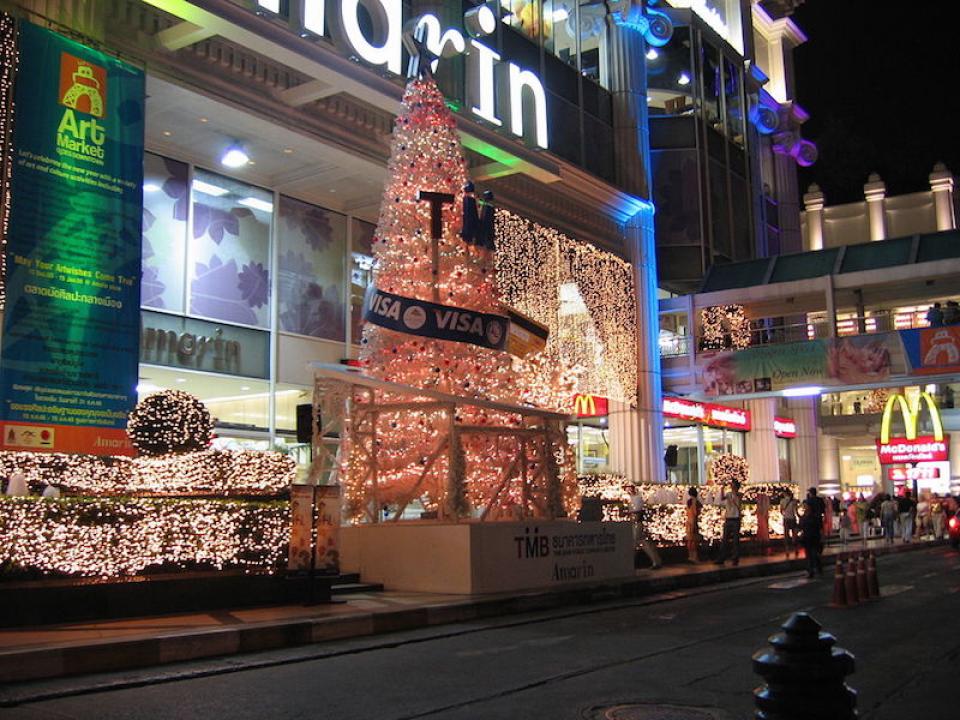 タイ・バンコクのクリスマスシーズンってどんな感じ？