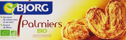 Bjorg Biscuits Palmier Bio 100 g