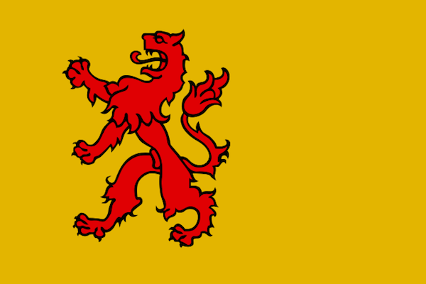 Zuid-Holland(南ホラント州)の州旗