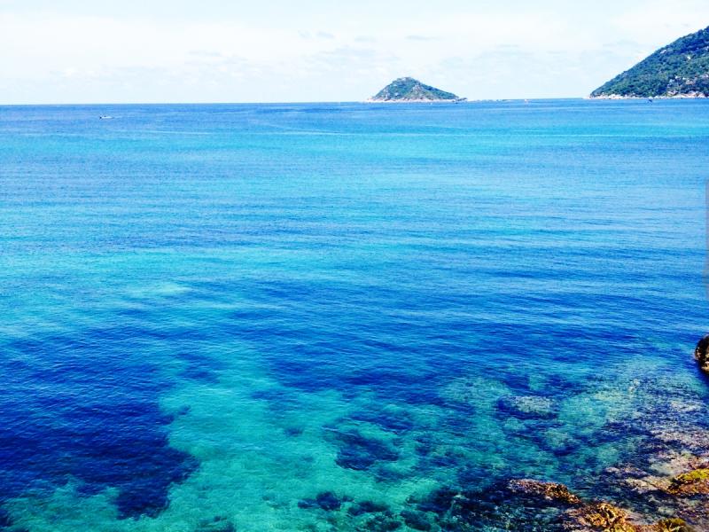 タオ島周辺の海の画像です