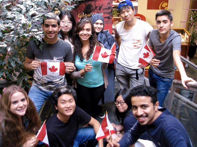 バンクーバーの語学学校「Global Village Vancouver」の生徒