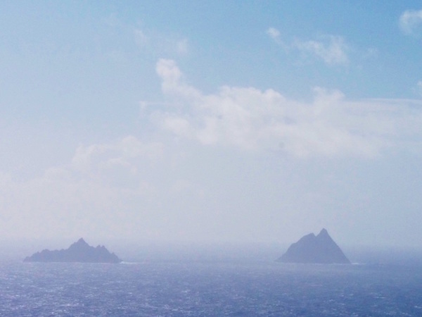 スケリッグ・マイケル(Skellig Michael)の島の写真