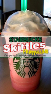 Skittles Frappuccino