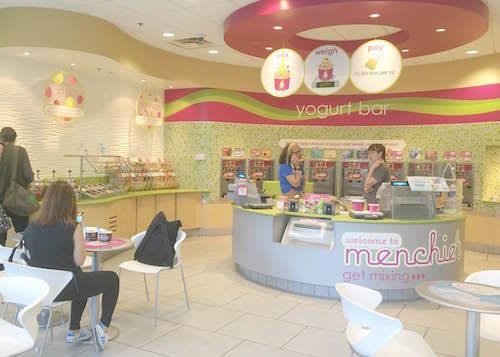 シアトルにあるアイスクリーム店Menchie&apos;s Frozen Yogurt