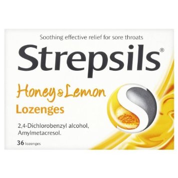 のど飴「Strepsils」のハニー&amp;レモン味